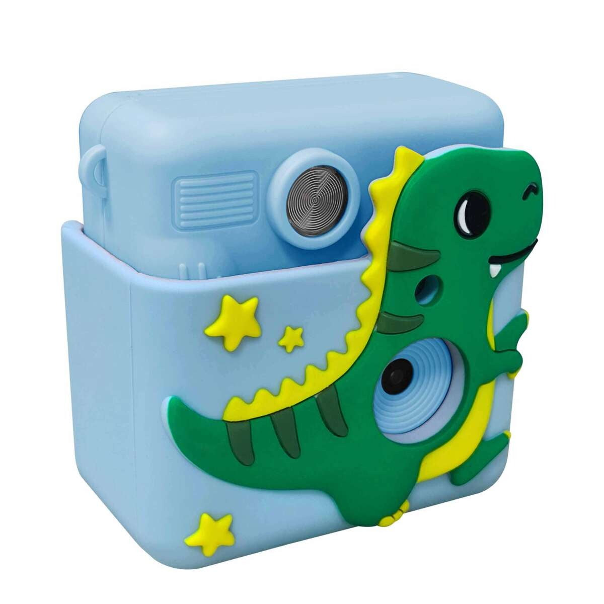 Denver KPC-1363 Kids Instant Camera Dino Blue - (KPC-1363BU)