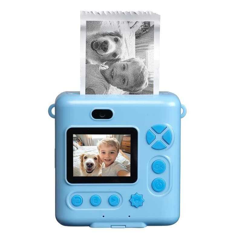 Denver KPC-1363 Kids Instant Camera Dino Blue - (KPC-1363BU)