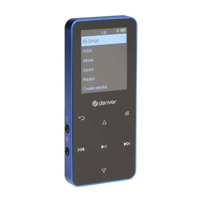 Denver MP-1830BU BT 1.8" MP4 Player 4GB Blue
