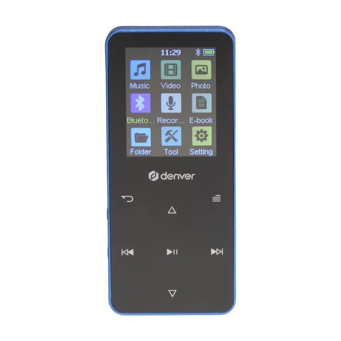 Denver MP-1830BU BT 1.8" MP4 Player 4GB Blue