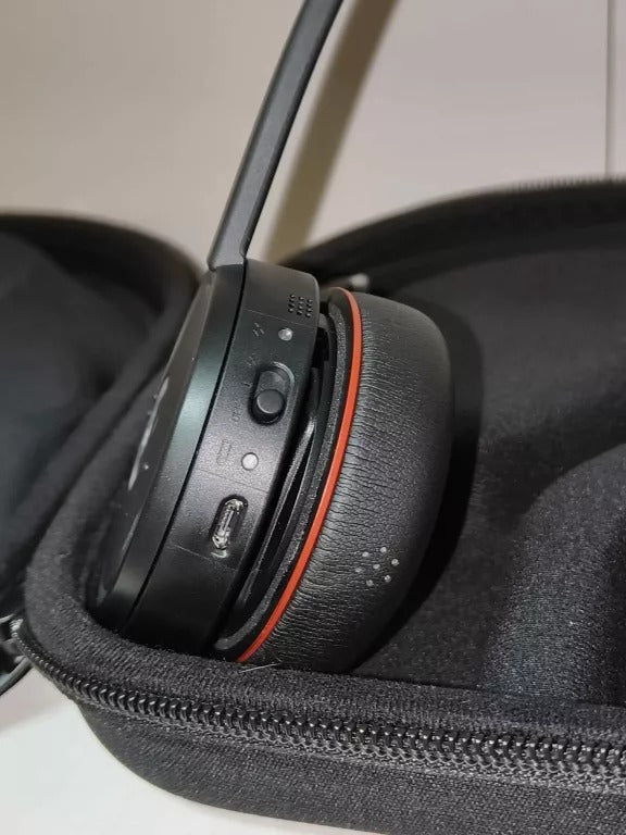 JABRA Evolve 75 Wireless Headset with Active Noise Cancellation - Link 370, MS (7599-832-109)