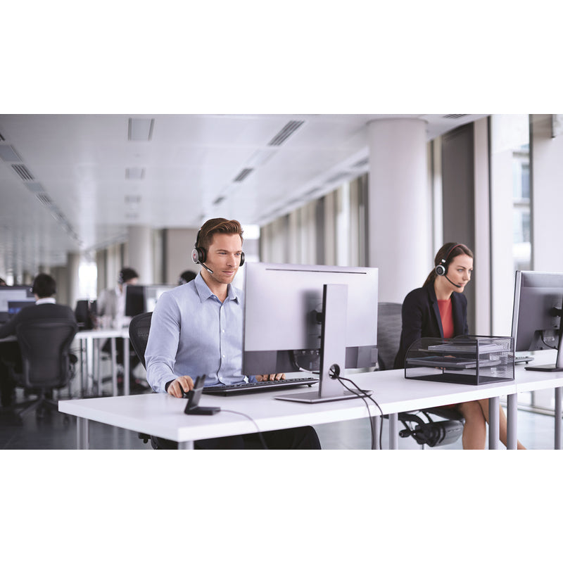 JABRA Evolve 75 Wireless Headset with Active Noise Cancellation - Link 370, MS (7599-832-109)