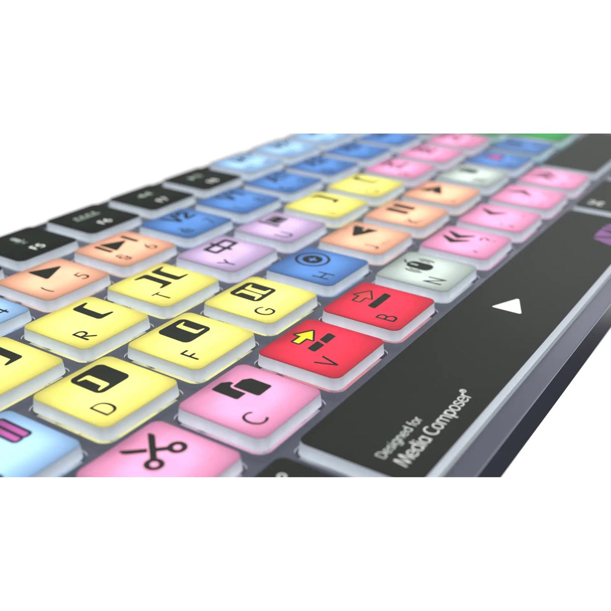 Logickeyboard Avid Media Composer - Clas. Titan FR Mac (LKB-MCOM4-TM-FR)