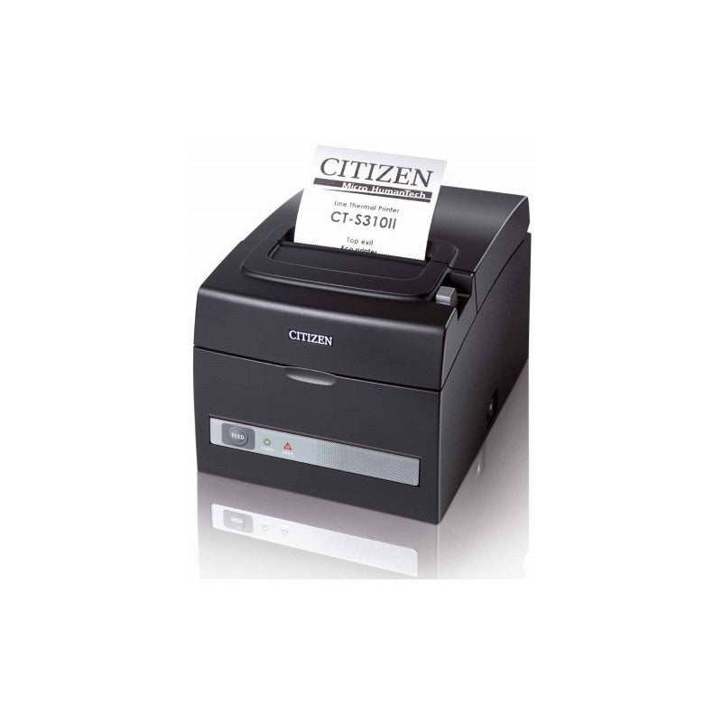 Citizen CT-S310II - Receipt Printer - Two-color - Thermal Line - 8 cm Roll - 203 dpi - USB, Serial - CTS310IIEBK