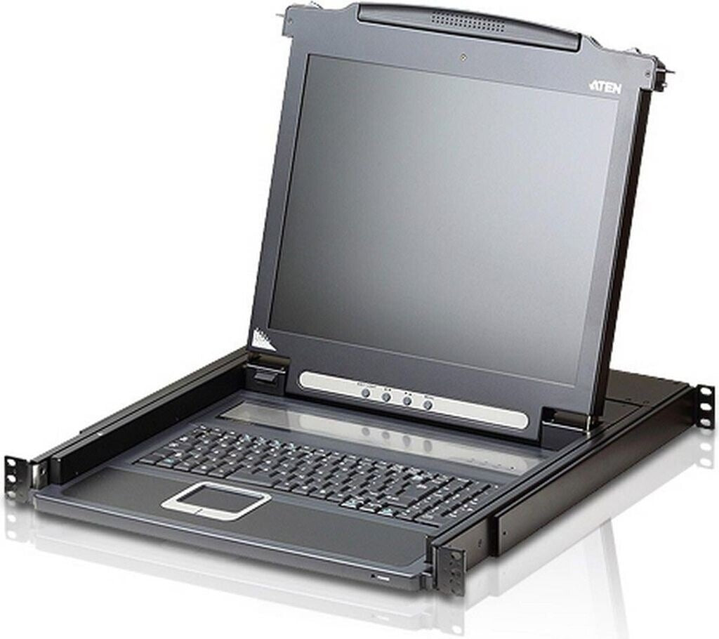 Aten CL1000M - 1280 x 1024 Pixel - black - 1U - Metal - Plastic - LCD - 50/60 Hz (CL1000M-ATA-2XK06A1G)
