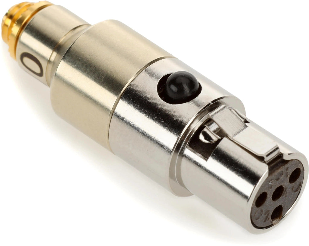 DPA DAD9010 - MicroLock to TA4F Mini-XLR Adapter - Compatible with Shure, TOA, PGX1