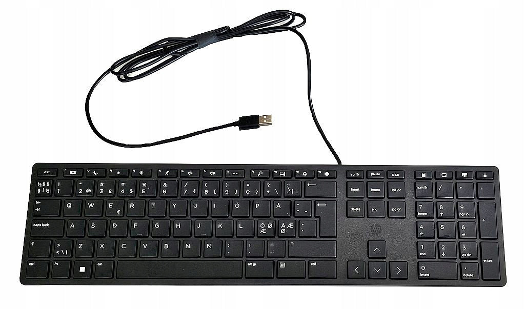 HP Wired 320K Keyboard Nordic - L96909-DX1