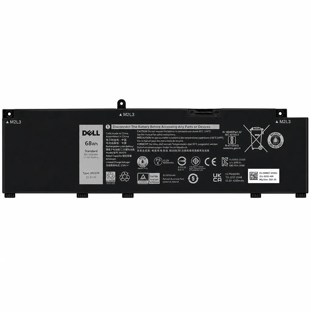 Dell BTRY PRI 68WHR 4C LITH LGC (JJRRD)