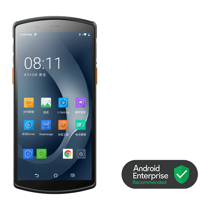 Urovo DT50S Handheld Terminal 5.7" 4GB RAM 64GB Android 11 IP67 (DT50-QCGJ4WNSEX0) HS7 A11