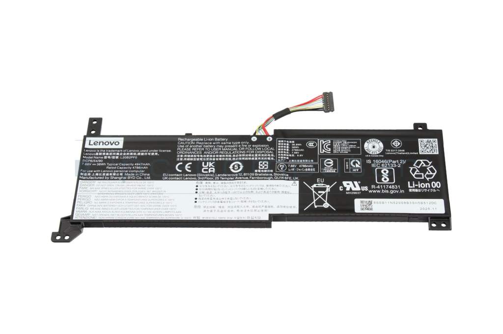 Lenovo 2 Cell Battery 38Wh L22B2PG2 BYD/B 4.948 mAh 5B11N45970