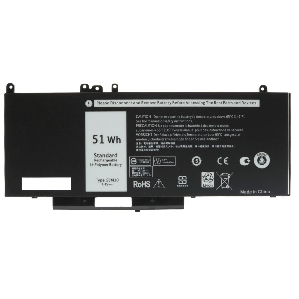 Dell 51Wh 4-cell Lithium-Ion Battery for Laptops - 451-BCSD