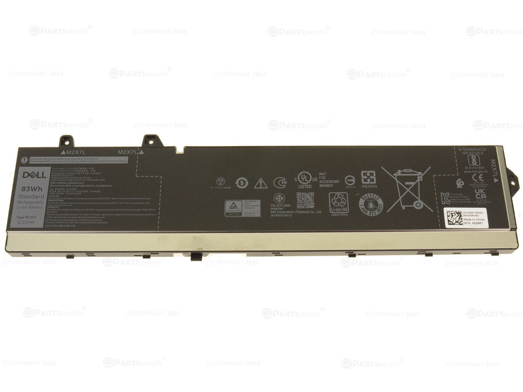 Dell Primary Battery 83Whr 6C Lithium (YM1XD)
