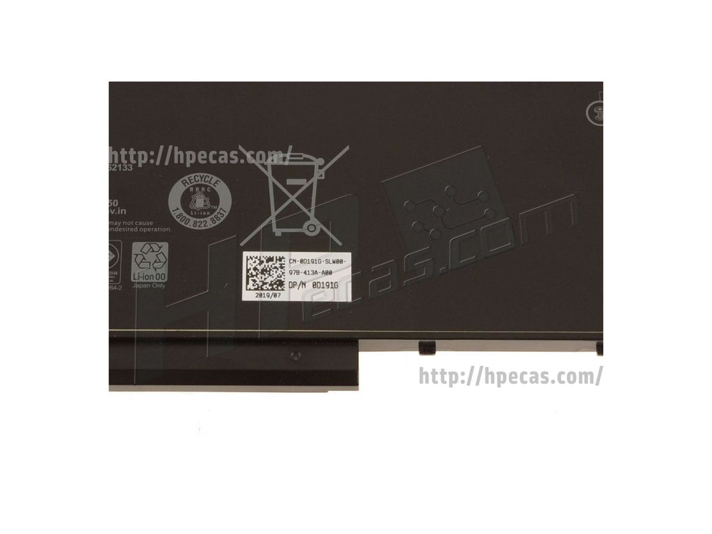 Dell 6 Cell Lithium Ion Battery (86PR9)