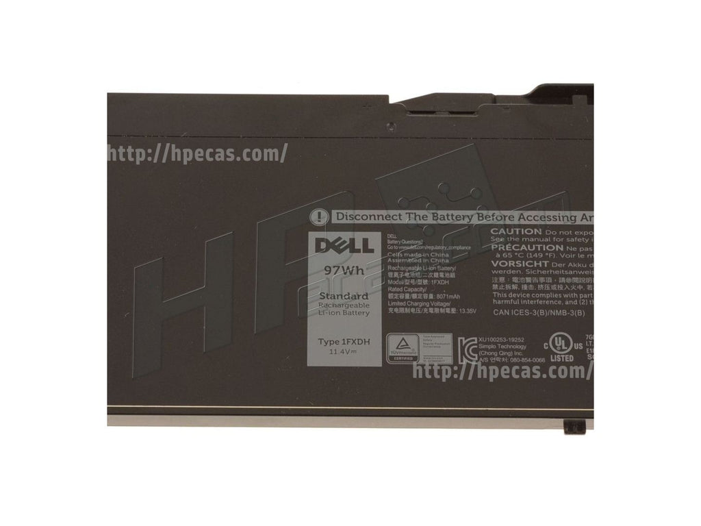 Dell 6 Cell Lithium Ion Battery - Model 0D9M4