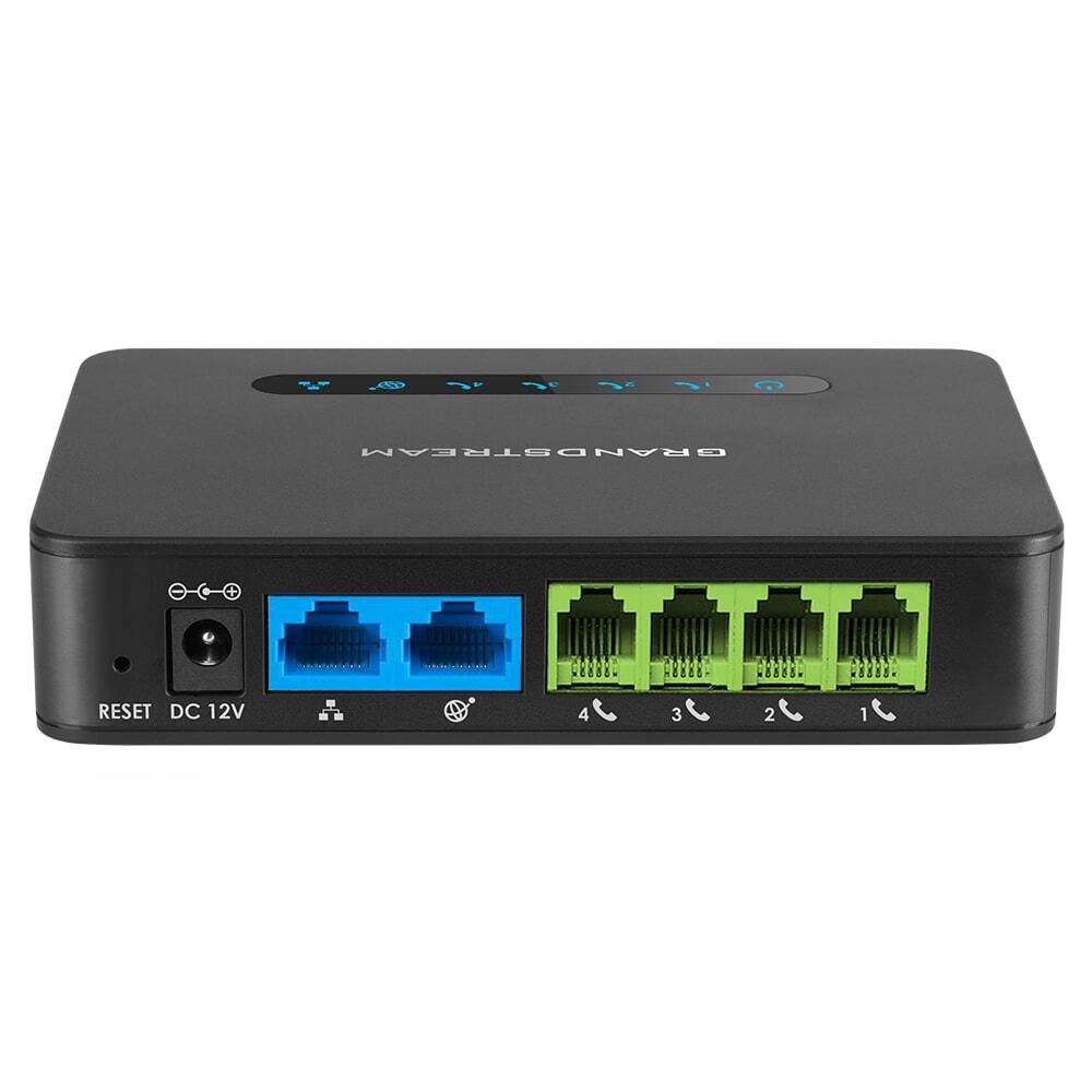 Grandstream VoIP Gateway with Gigabit NAT - 4-Port FXS - HT814_V2