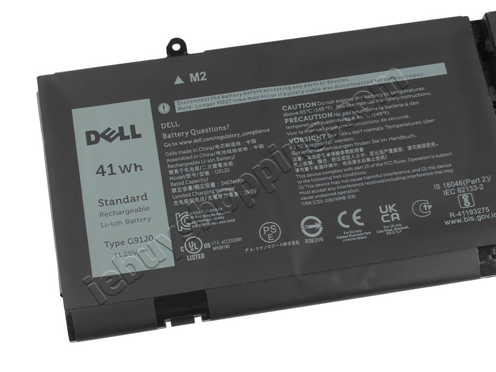 Dell 41Wh Lithium-Ion Battery (451-BCVH)