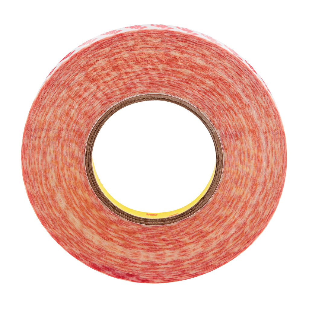 3 M Double-Sided Adhesive Tape GPT-020F, 19 mm x 50 m transparent, high initial adhesion, moisture-resistant, - 1 piece (GPT-020F19)