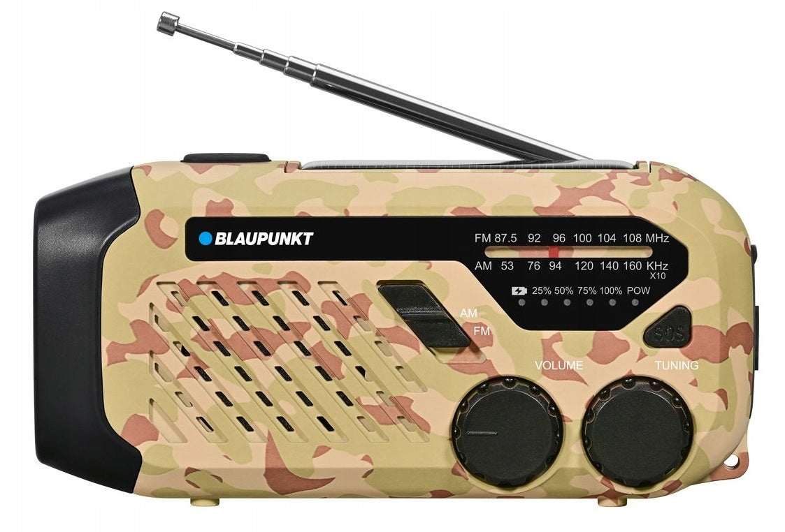 Blaupunkt Emergency Alarm Radio Desert Camo | ER10DC