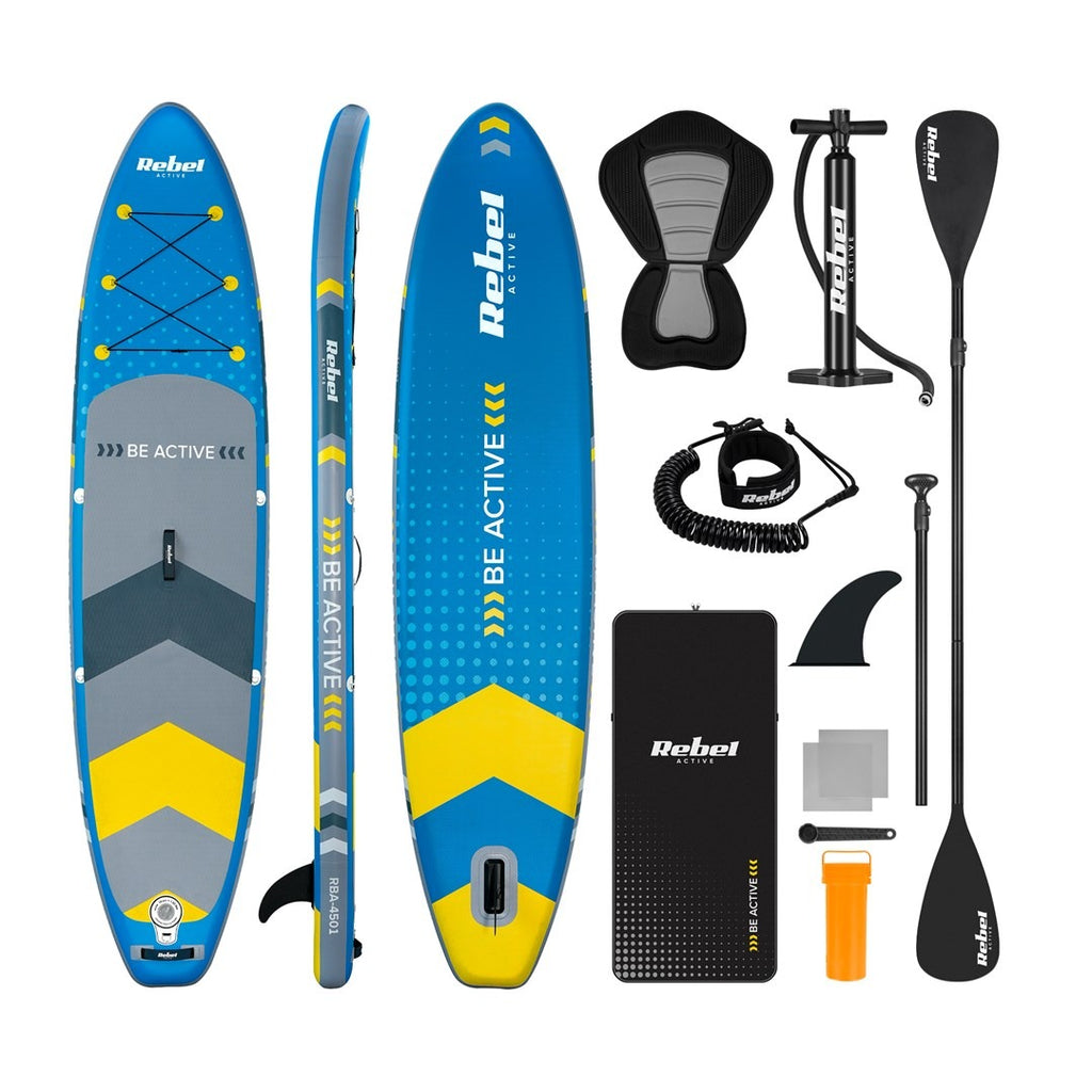 SUP REBEL ACTIVE board with seat 350x81x15  set RBA4501