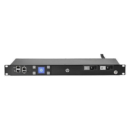 Lanberg PDU Power Strip 19" 1U 7x Schuko 2 m Black (PDU-07F-0200-BK) 1U7x