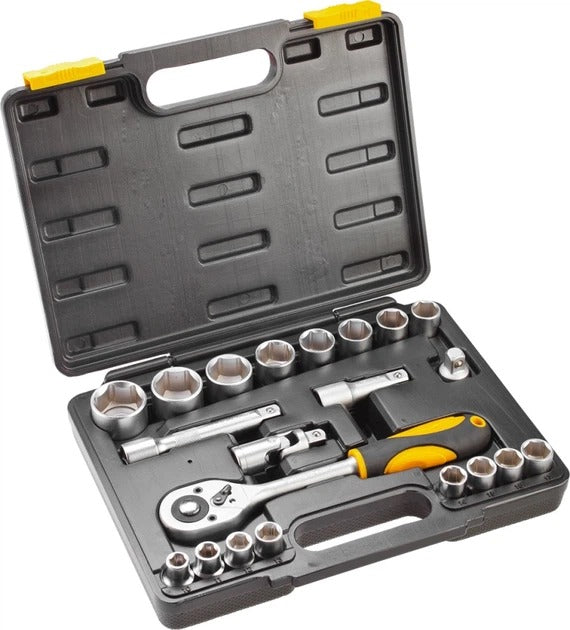 Socket wrenches 1/2   set of 21