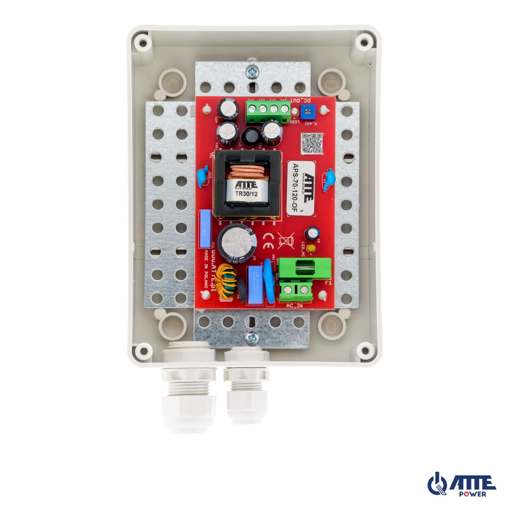 Atte Power Supply 12V 6A 72W Model APS-70-120-S1