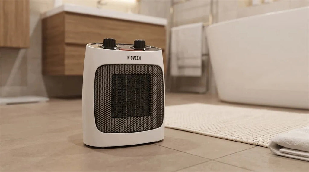 N'OVEEN Ceramic Fan Heater PTC07 1580 g 220 mm Height Home Appliances