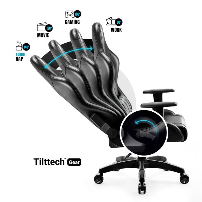 Fotel Diablo Chairs X-One 2.0 King Czarny