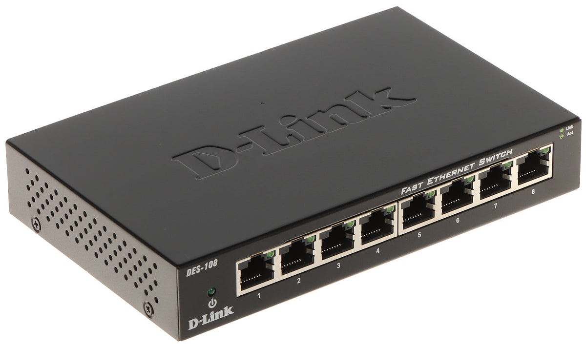 D-Link SWITCH DES-108/E 8-Port | Model: DES108/E