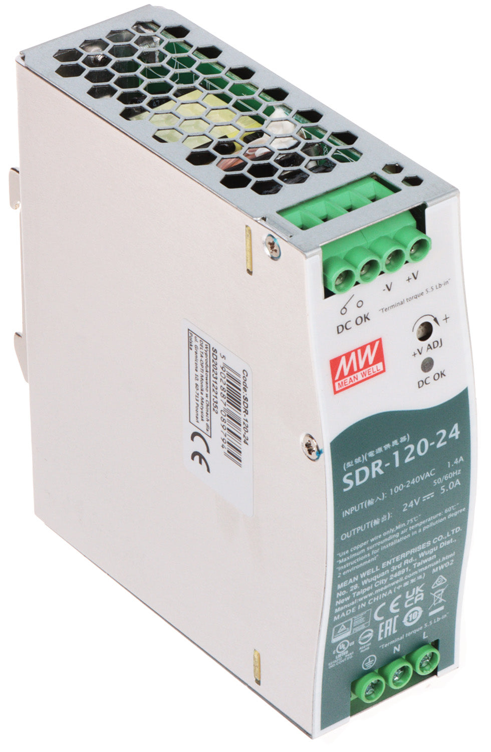 Mean Well SDR-120-24 Switching Power Supply