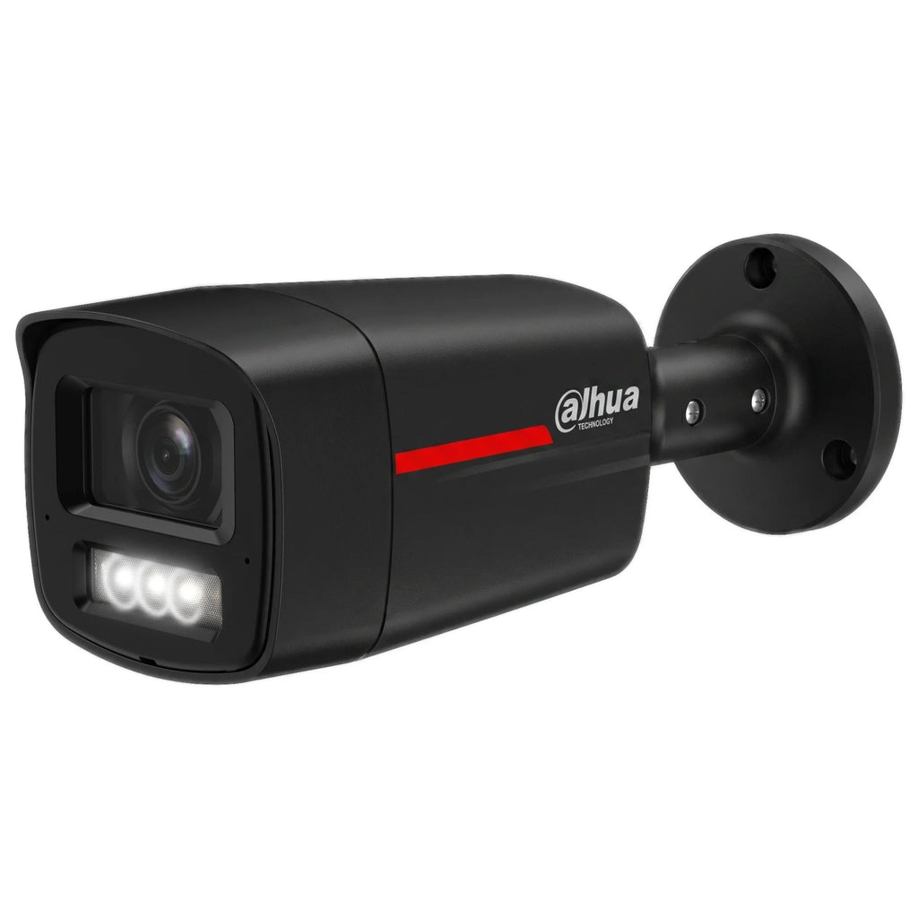 DAHUA IP Camera 8MP 4K UHD 2.8 mm | Model: IPC-HFW2849TL-S-LED-0280B-PRO-BLACK