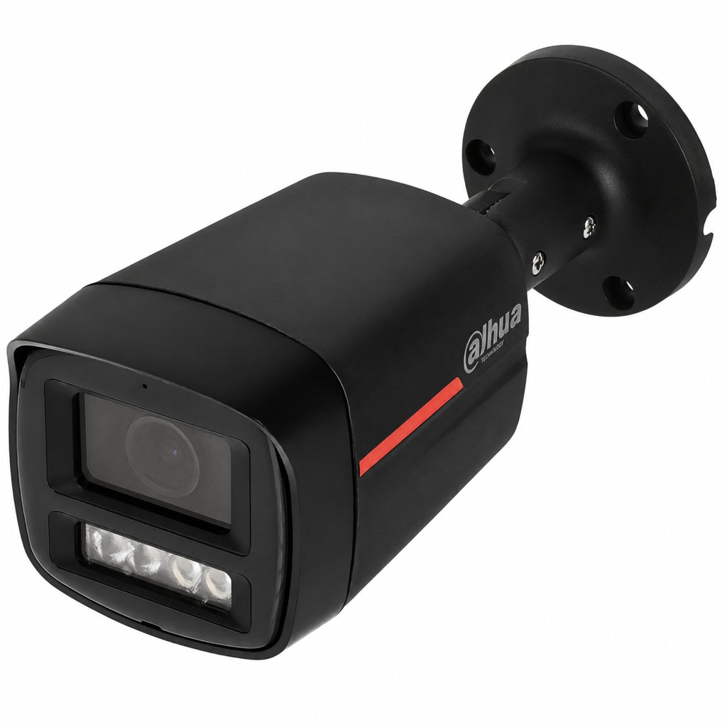 DAHUA IP Camera 8MP 4K UHD 2.8 mm | Model: IPC-HFW2849TL-S-LED-0280B-PRO-BLACK