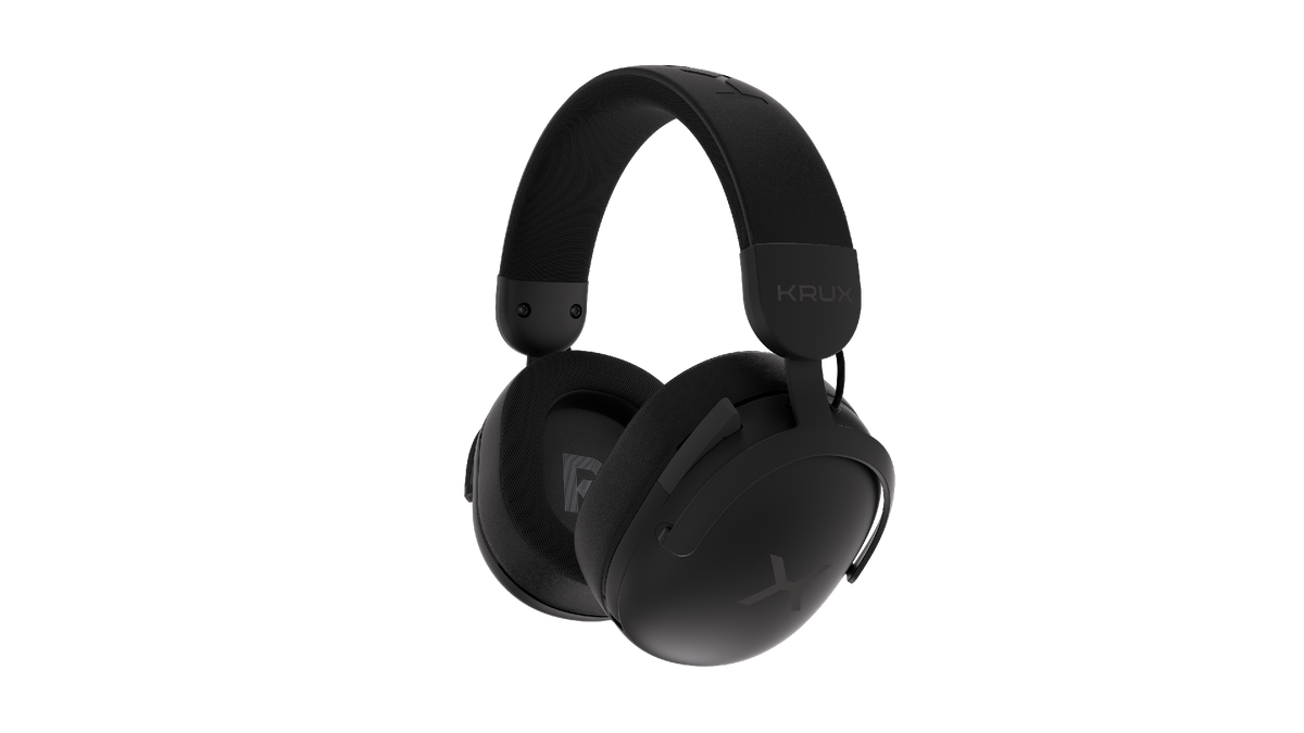 KRUX Crave Pro Wireless Headphones Black | Model KRXC013