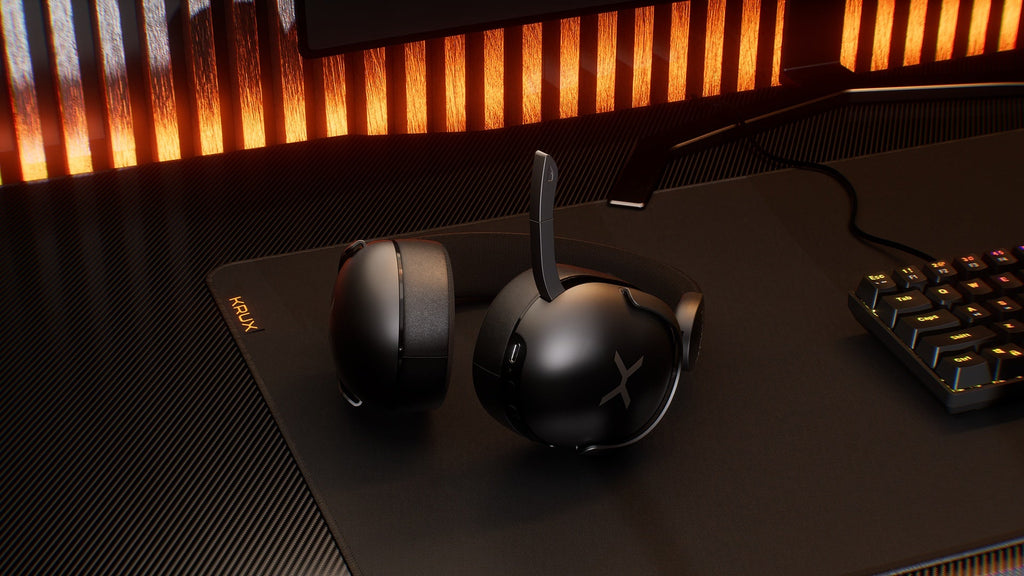KRUX Crave Pro Wireless Headphones Black | Model KRXC013