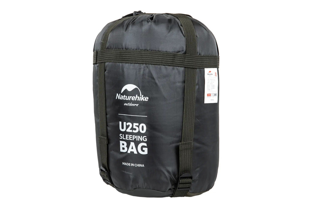 Naturehike Sleeping Bag U250 Army Green Left NH20MSD07