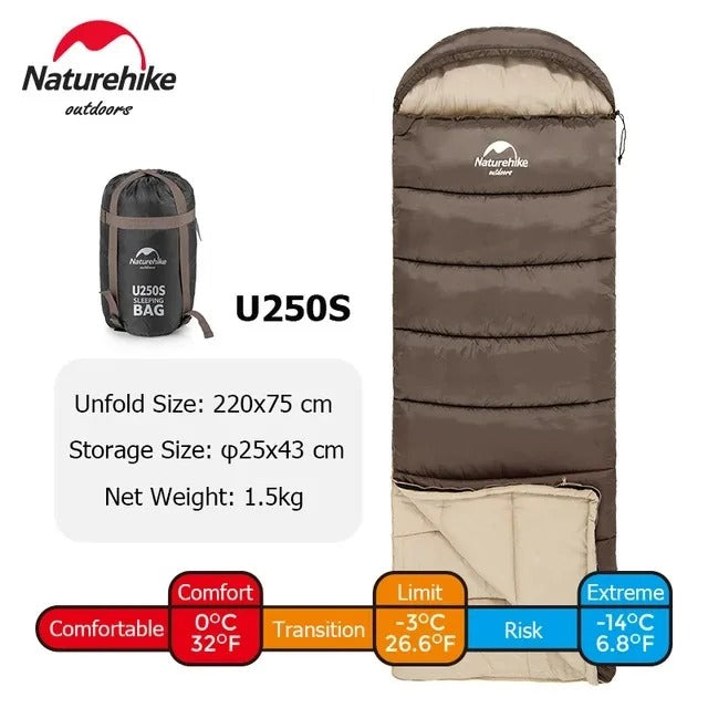 U250S Sleeping Bag NH20MSD07 Army Green