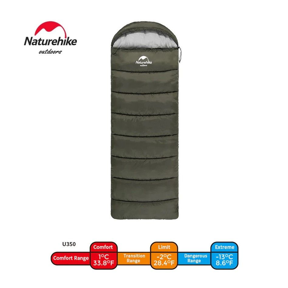 Naturehike u350 nh20msd07-army green Sleeping Bag