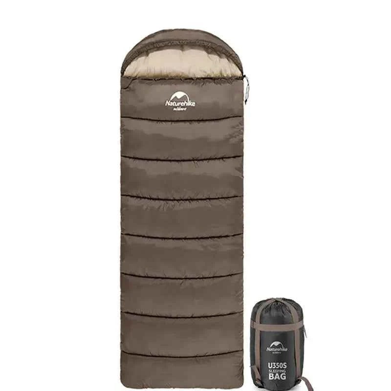 Naturehike U350 NH20MSD07 Coffee Left Sleeping Bag 2150 g 260x470mm 0005042100025579