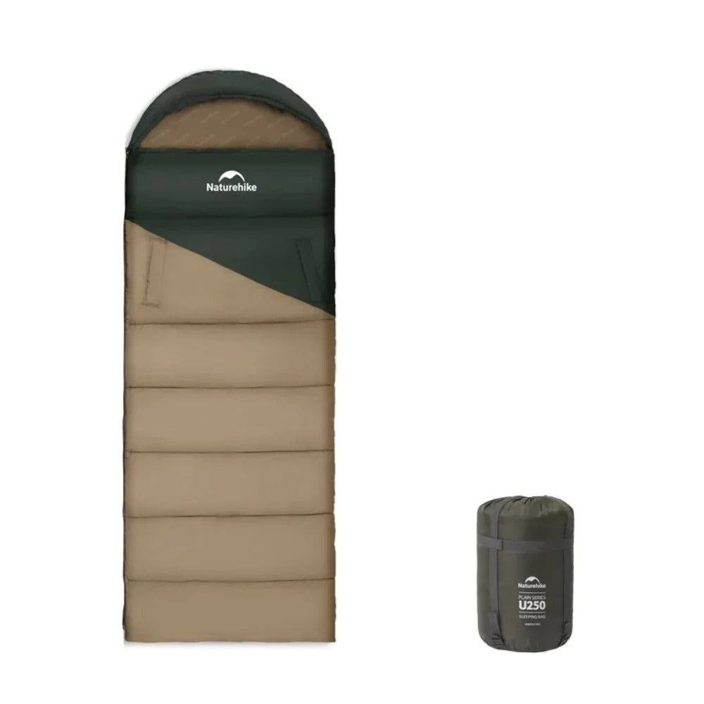 Naturehike Sleeping Bag U250 Army Green Right NH20MSD07