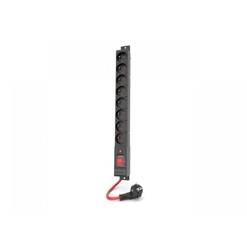 Acar R8 Power Strip 16A 8 Outlets 3 m Black