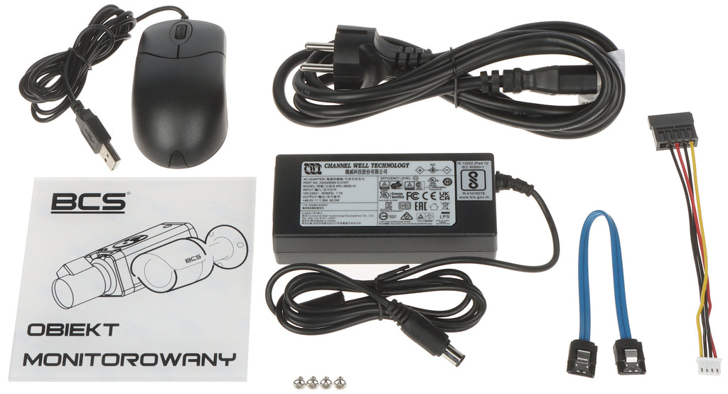BCS BASIC Network Video Recorder 4 Channels 8MP BCS-B-NVR0401-4P