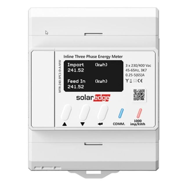 SOLAREDGE MTR-240-3PC1-D-A-MW Energy Meter