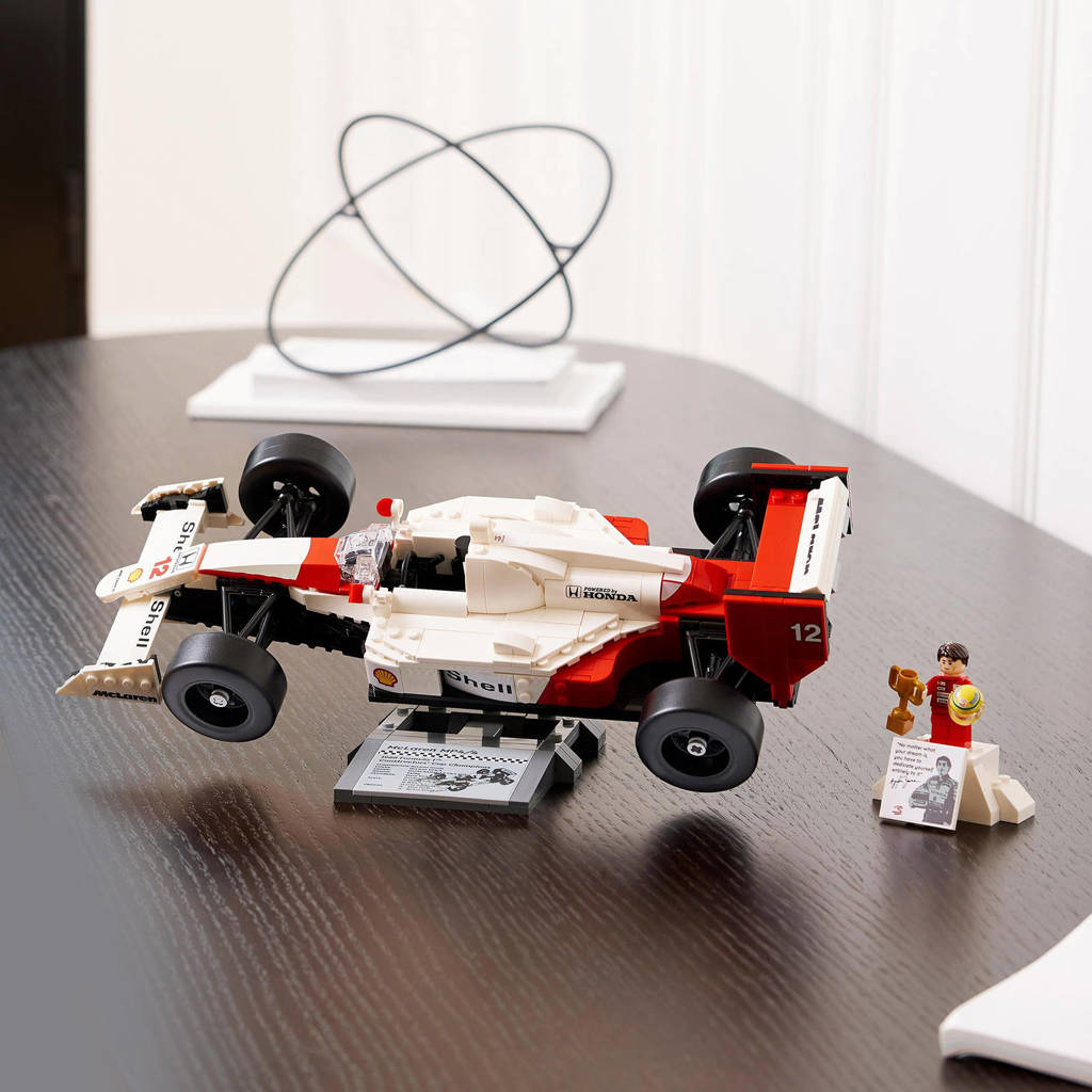 LEGO Icons 10330 McLaren MP4/4 Ayrton Senna Building Blocks 2540 g