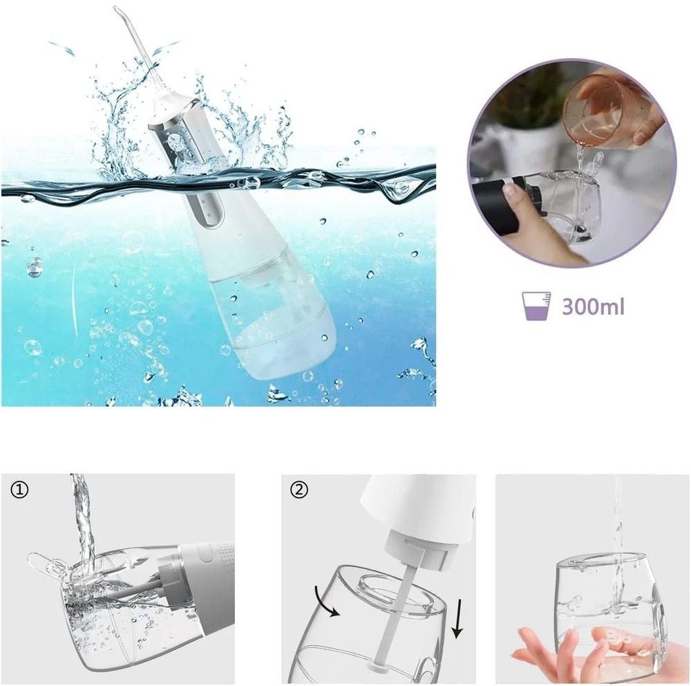 Extralink Dant? šepet?lis BEAUTY SMARTLIFE INTELLIGENT WATER FLOSSER L10 Juodas