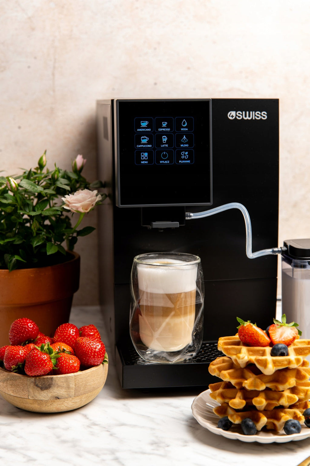 4SWISS Espresso Machine A24 Roma