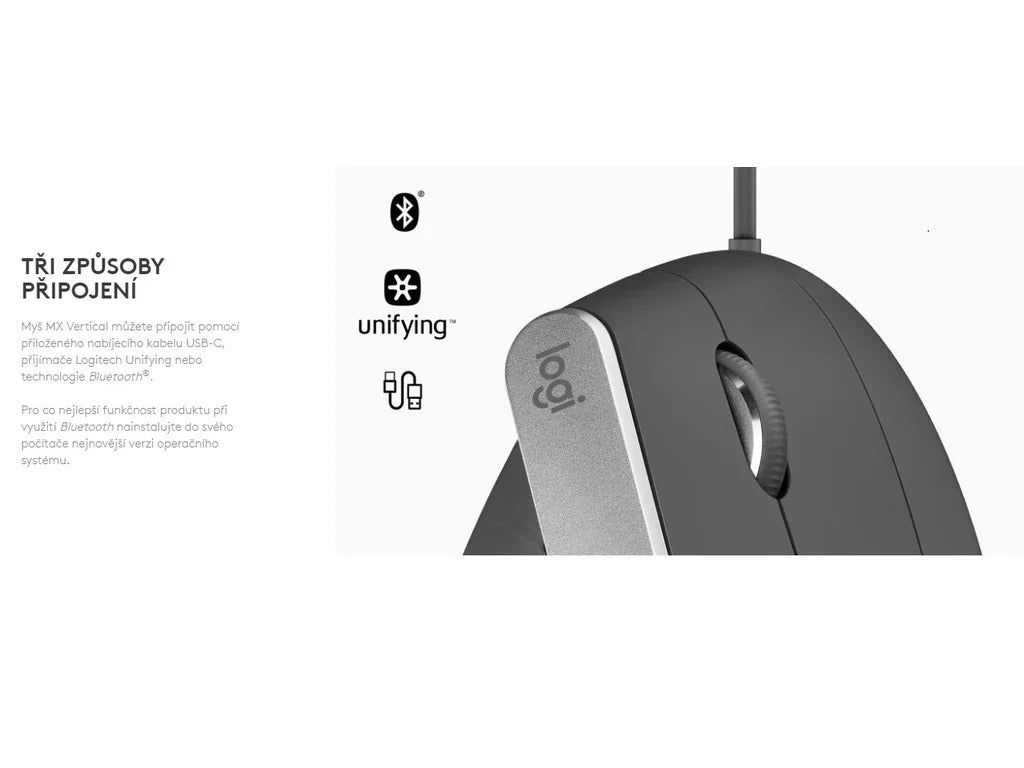 Logitech Mouse MX Vertical Ergonomic (910-005448)