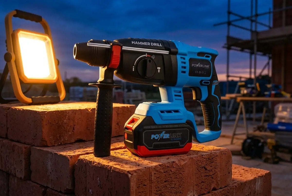 POWERLINK PWL-6608 Cordless Rotary Hammer 20V 26 MM