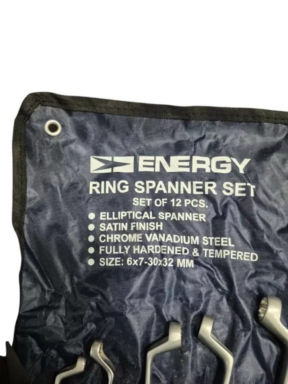 Offset ring spanners 6-32 mm  set of 12