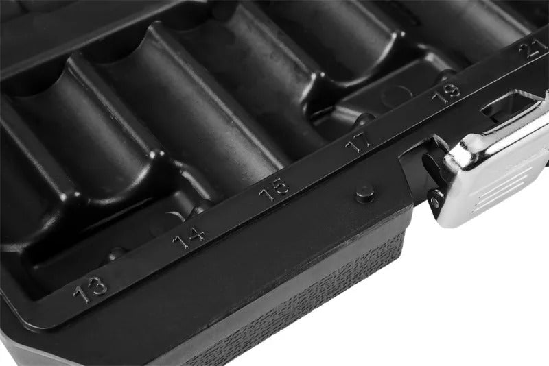 1/2  Impact Sockets  10-24 mm  Set of 10  CrMo