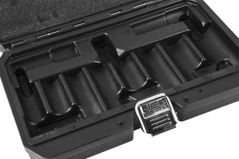 1/2  Impact Sockets  10-24 mm  Set of 10  CrMo